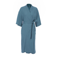 Cotton Robe Cardigan Tie Loose Comfort Crepe Loungewear