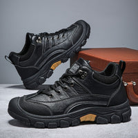 Plus Size Outdoor Mountaineering Hiking Casual Workwear Sports Mesh Shoes