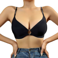 Cross Spaghetti Straps Sexy Beauty Back Bra