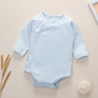 Baby's Long Sleeve Triangle One-piece Romper