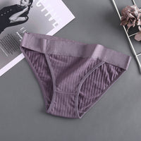 Solid color female briefs