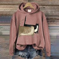 Winter Merry Christmas Hoodie With Pocket