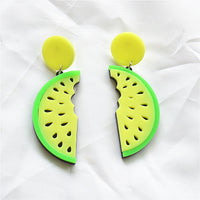 Bold And Eye-catching Cherry Earrings With A Striking Design