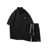Men's Fashionable Casual Loose Short-Sleeve Suit