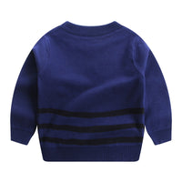 Children's Autumn And Winter New Double-layer Cotton Sweater
