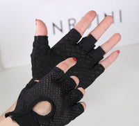 Outdoor Half Finger Gloves Men's Fitness Mesh Breathable Outdoor Cycling Sports