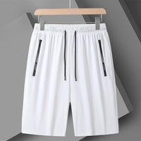 Fashion Ice Silk Men's Loose All-matching Pants