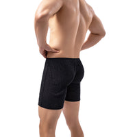 Men's Fashion Leggings Solid Color Transparent Underwear