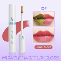 10-Color Tear-Off Lip Gloss Peel-Off Lip Glaze