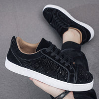 Men's Hot Drilling Casual Fashion Trends Sports Hong Kong Style Youth Shoes