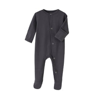 Baby Jumpsuit Rib Long Sleeve Romper