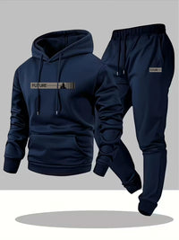 Women's Loose-fit Hoodie Jacket With Long Sleeves And Matching Pants