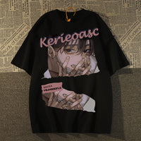 Men's Short-sleeve Cotton Printed T-shirt