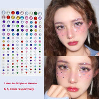 Comes With Sticky Pearl Stick-on Crystals Transparent Photo Shoot