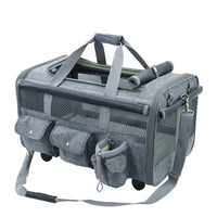 Universal wheel folding travel cat bag