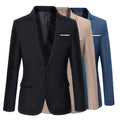 Casual Suit Middle-aged Professionals Korean-style Slim Fit