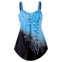 Swimsuit Women's One-piece Skirt 5XL 200 Catties