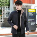 Fashion Casual Loose Jacket Fleece-lined Thickened