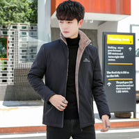 Fashion Casual Loose Jacket Fleece-lined Thickened