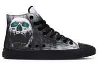 Printed Couple High Top Canvas Shoes