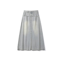 Fashionable High Waist Denim Skirt For Women
