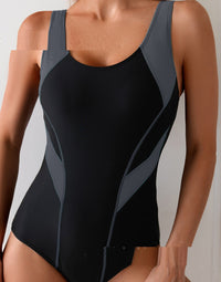 New Competitive-style Multi-color One-piece Swimsuit