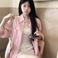 Sweet  Youthful-Looking Sun-Protective Shirt Womens Outerwear SpringSummer