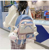 Cute Junior High School Student Large-capacity Backpack