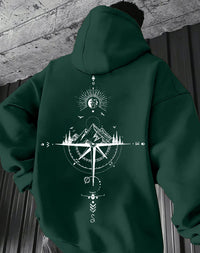 Autumn And Winter Trendy Casual Drawstring Hoodie