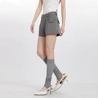 Simple Small Casual Hot Girl Straight Ultra Short Pants