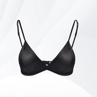 Wireless Silk Triangle Cup Bra