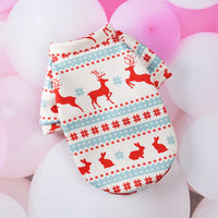 Autumn And Winter Christmas Pet Warm Padded Sweater