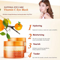 Orange Moisturizing Film Firming Eye Patch