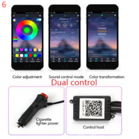 Car Fiber Optic Ambient Light Modified Car Interior Cool Light APP Rhythm Light