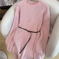 Winter Outfit A Full Set Of French Retro Dresses For Women