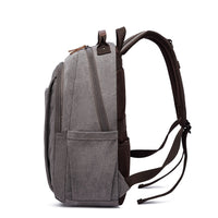 Trendy Solid Color Mens Backpack With Large Capacity