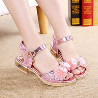 New Children's Shoes Bow Sandals Korean Version