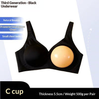 Silicone Fake Breast Bra For A Smaller Bust To Appear Larger