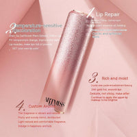 Color-changing Lipstick Pink Ripple Gilding Limit Lip Balm Nourishing And Hydrating