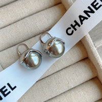 French Retro Mori Style Pearl Earrings