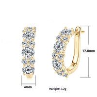 Zircon D European And American-style Designer Earrings