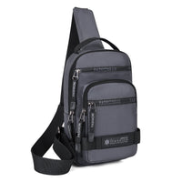 Men's One-shoulder Oxford Cloth Travel Casual And Lightweight Chest Bag