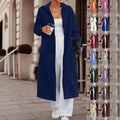 Women's Leisure Commute Long Cardigan Jacket