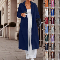 Women's Leisure Commute Long Cardigan Jacket