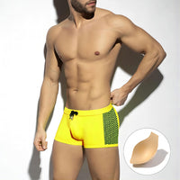 Fashion Polka Dot Print Three-dimensional Sexy Quick-drying Swimming Boxers