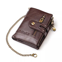 Leather Multi-card Slot Large Capacity ID Card Holder Coin Purse