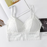 Anti-glare Adjustable Shoulder Straps Bra With Chest Pads