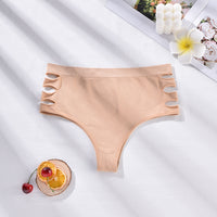 Seamless High Waist Shaping Tied Hollow Women's Underwear