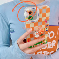 Cute Duck Phone Case With Silicone Case And Camera All Inclusive