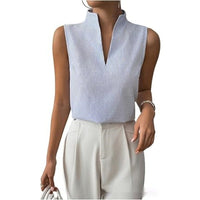 Fashionable V-neck Street-style Trendy Personalized Sexy Chic Slim-fit Top